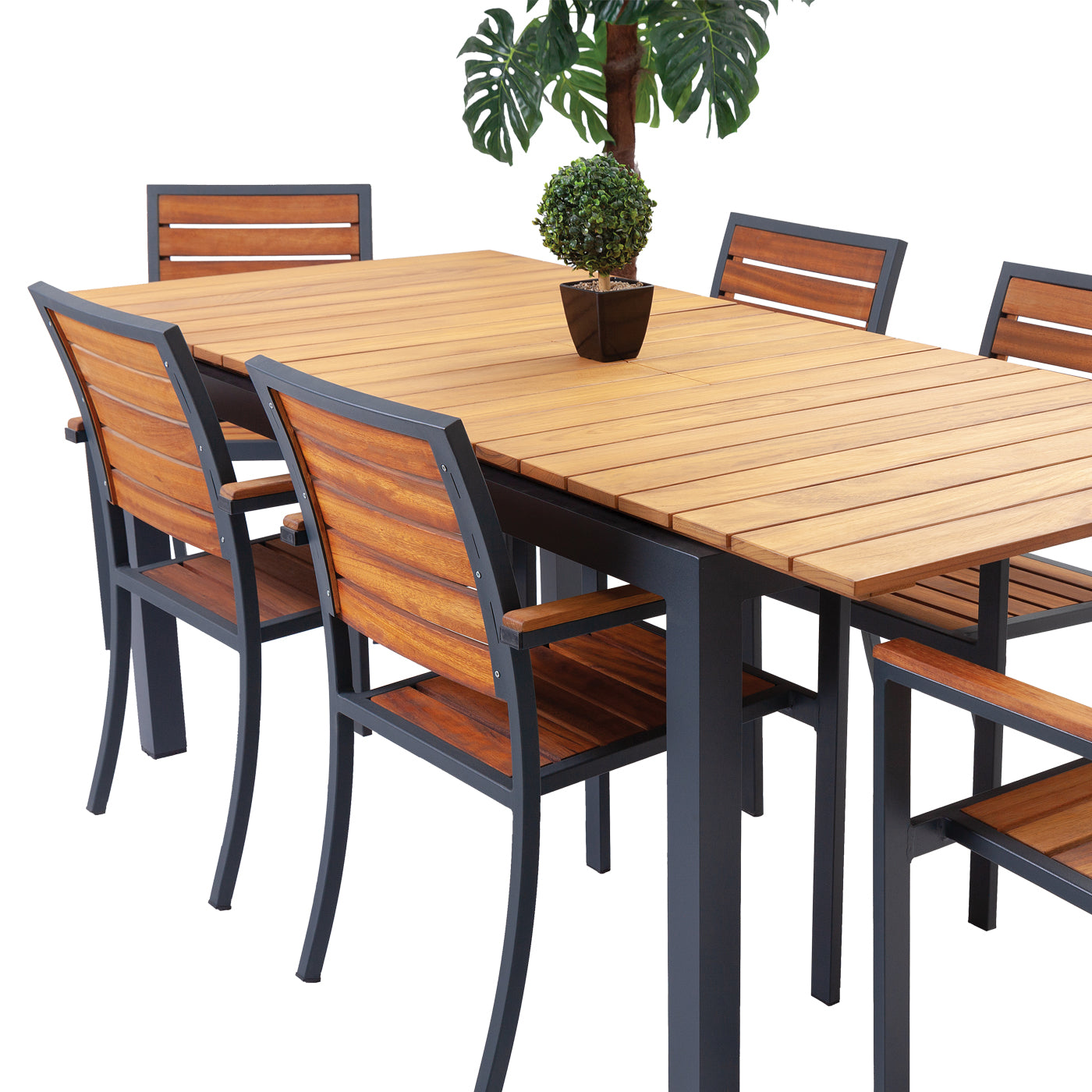 Omega Açılır Masa 6–8 Kişilik Yemek Takımı