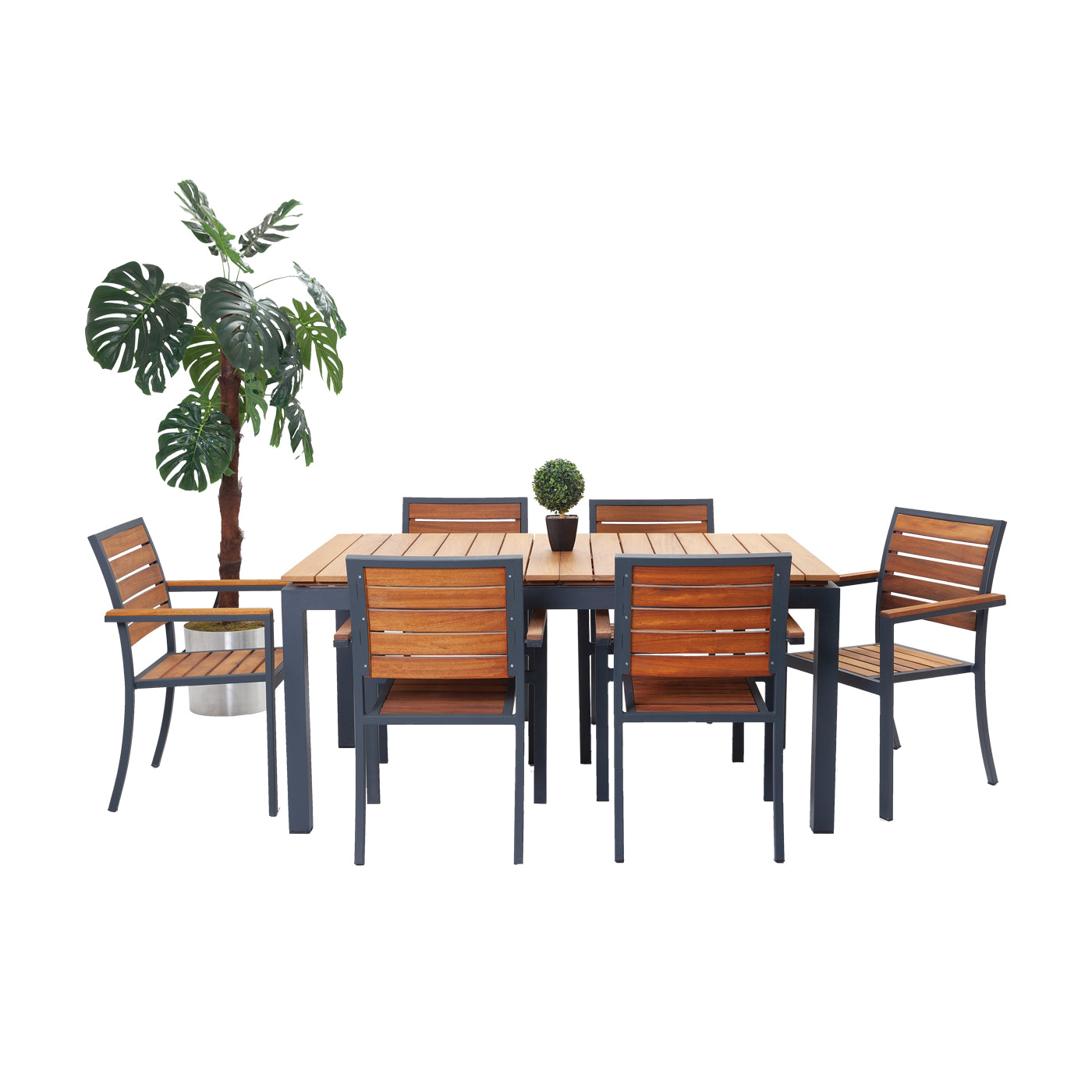 Omega Açılır Masa 6–8 Kişilik Yemek Takımı