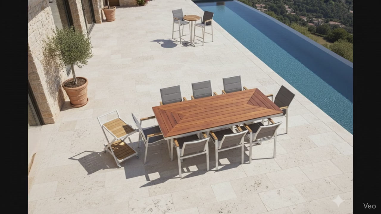 Nova 8 Kişilik Dış Mekân Yemek (8 Sandalye)